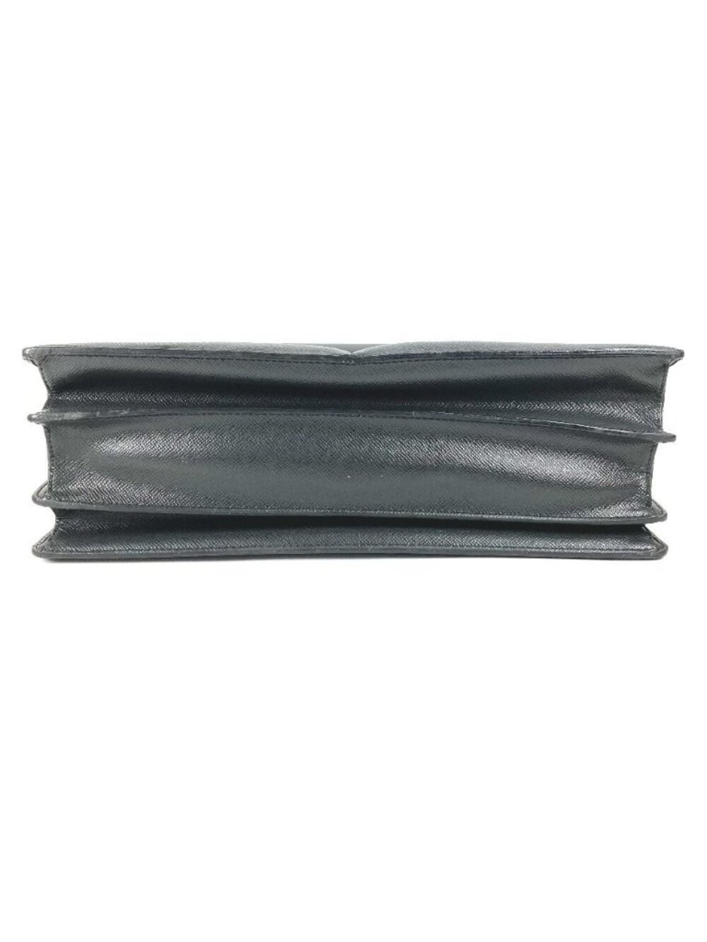 Louis Vuitton Business Bag Serviette Kazan Taiga Leather Ardoise Black - Picture 5 of 9